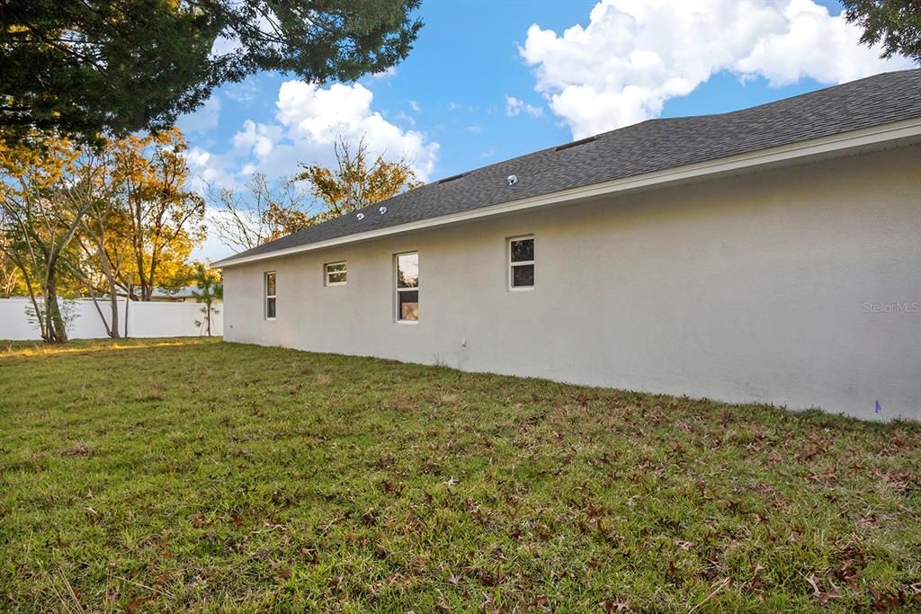 Backyard, Exterior