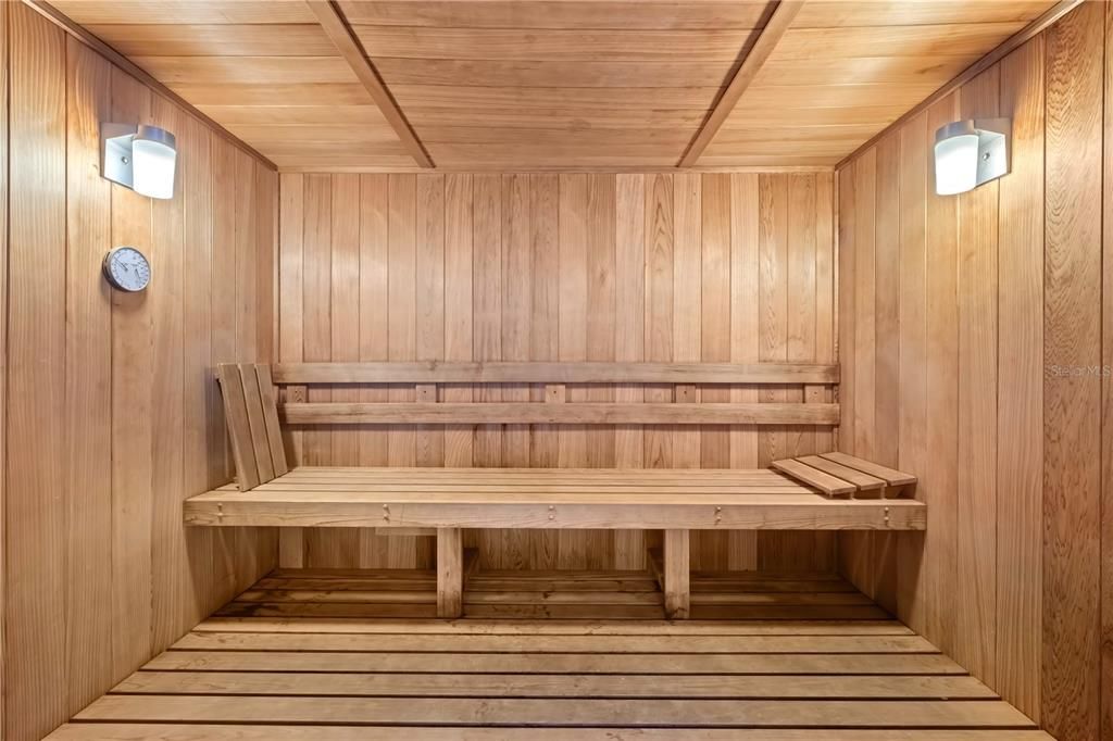 Interior, Sauna Room