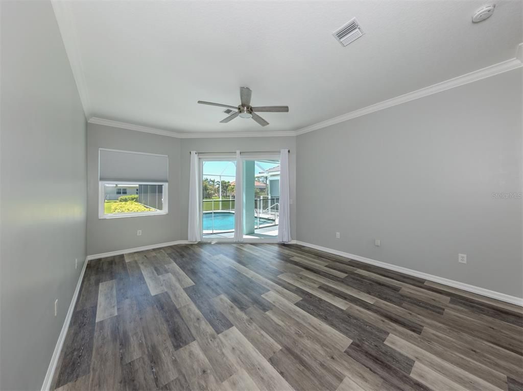 Empty room, Interior, Wood Texture Flooring
