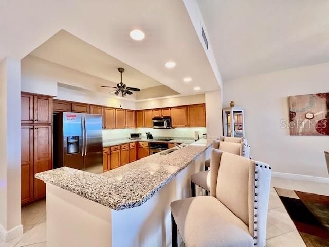 Interior, Kitchen, Recessed Lighting, Stainless Steel Appliances