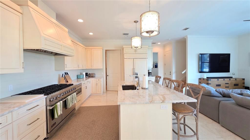 Interior, Kitchen, Pendant Lights, Recessed Lighting