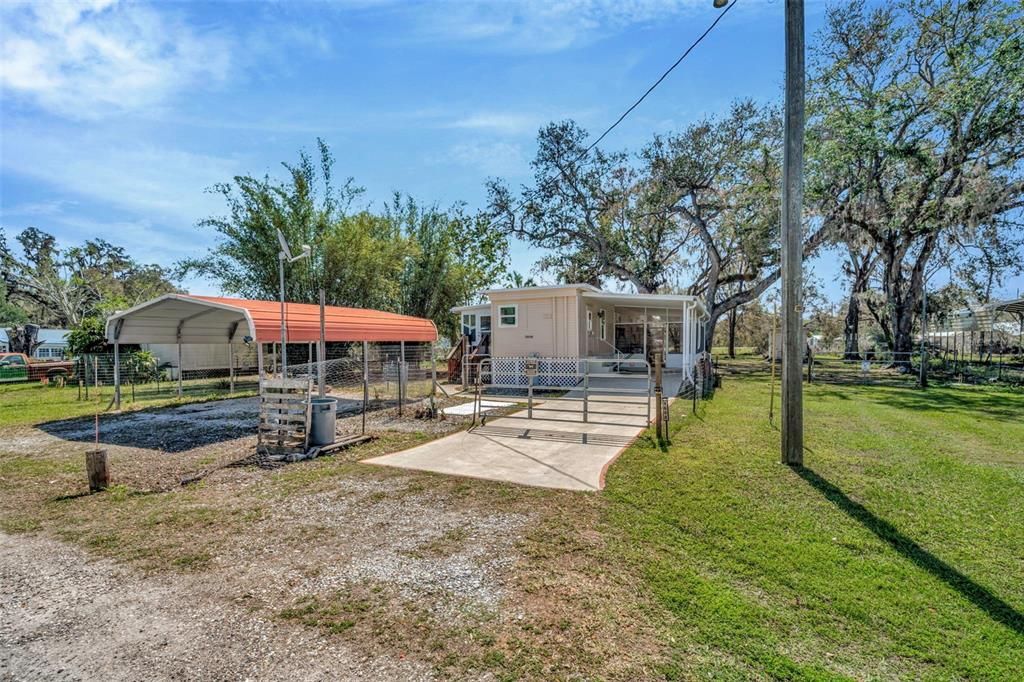 Backyard, Exterior
