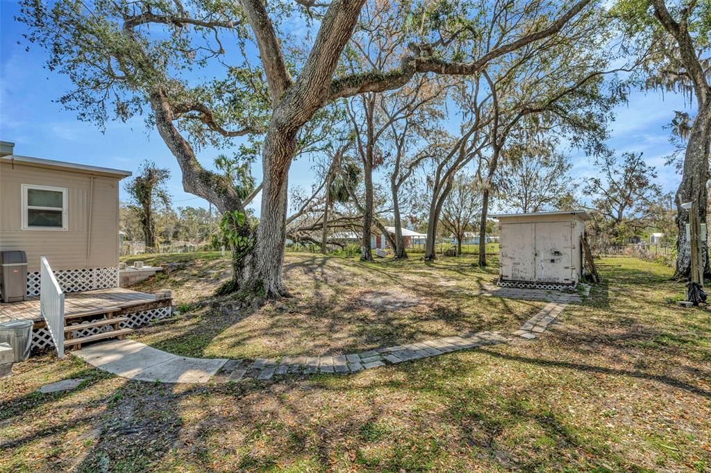Backyard, Exterior