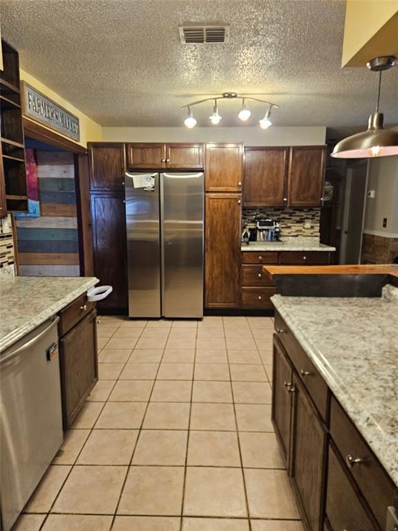 Interior, Kitchen, Pendant Lights, Stainless Steel Appliances