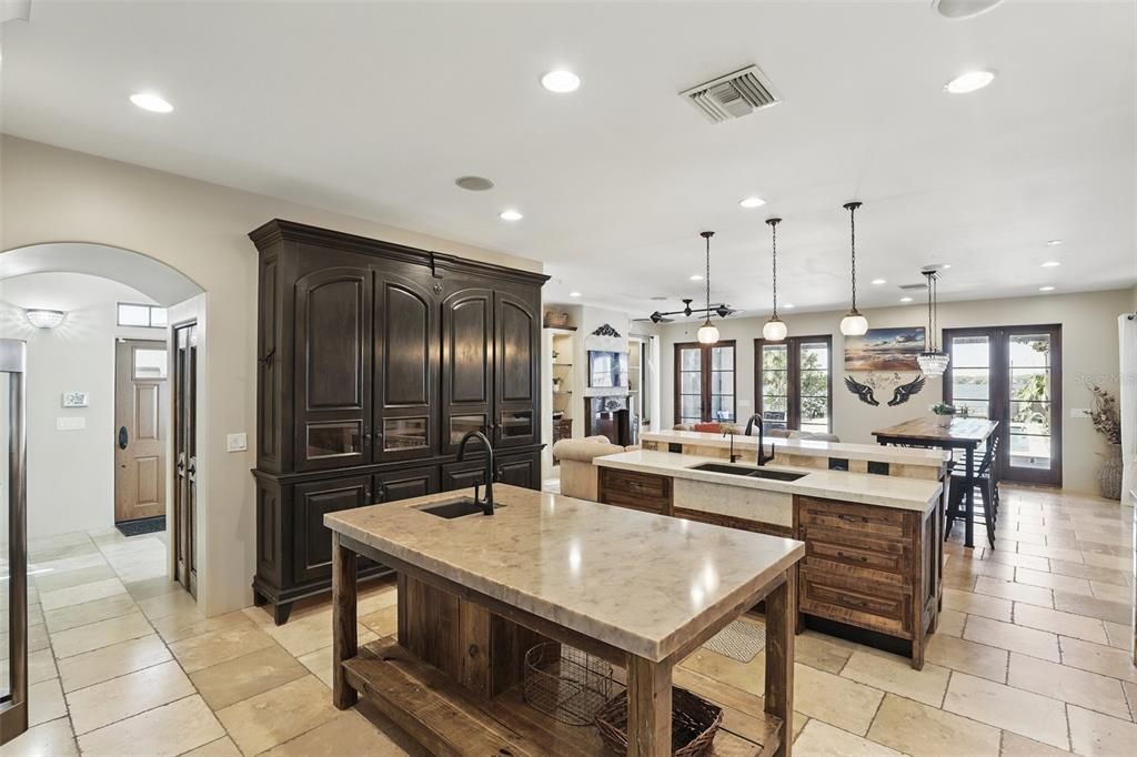 Interior, Kitchen, Pendant Lights, Recessed Lighting