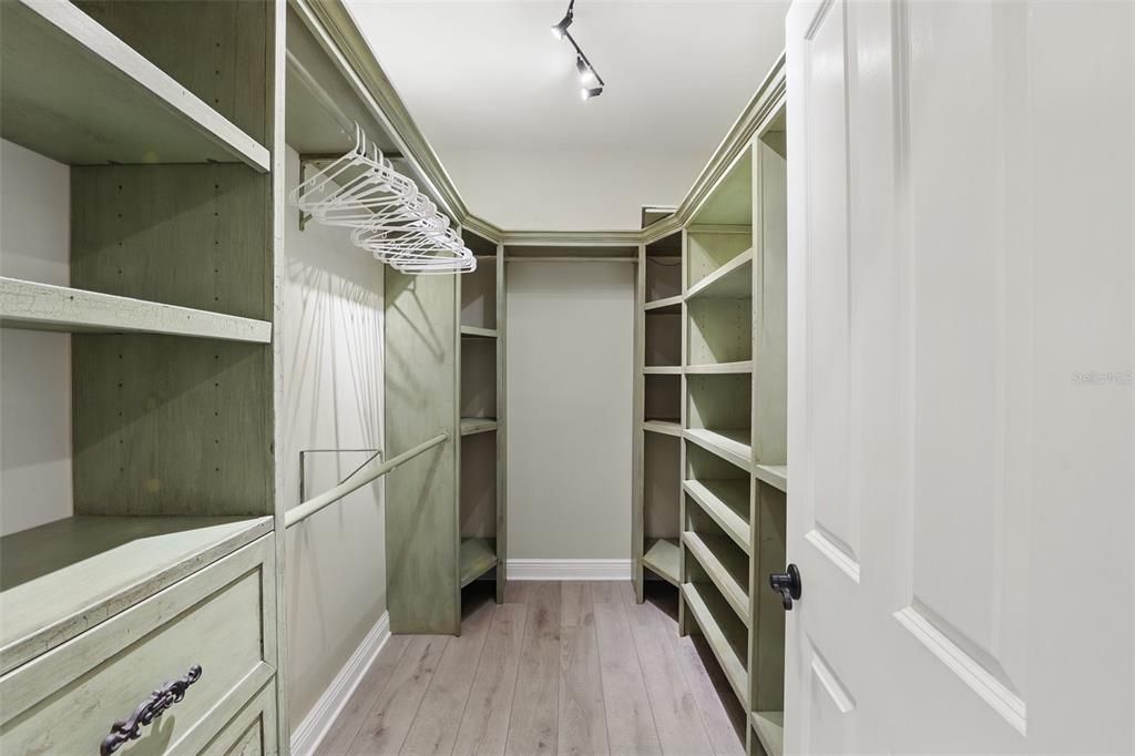 Interior, Walk-in Closets, Wood Texture Flooring