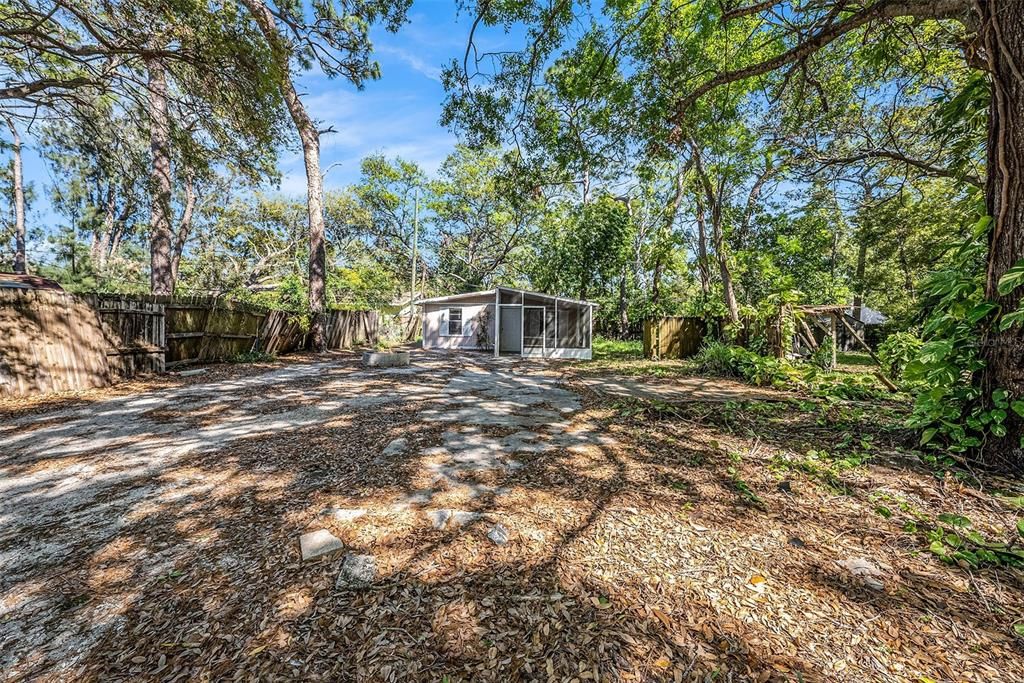 Backyard, Exterior