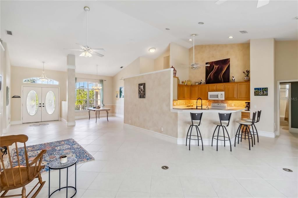 Interior, Kitchen, Recessed Lighting
