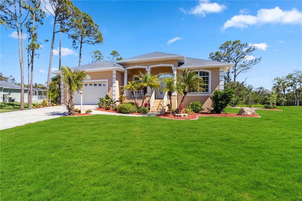 Attached, Backyard, Exterior, Facade, Ranch