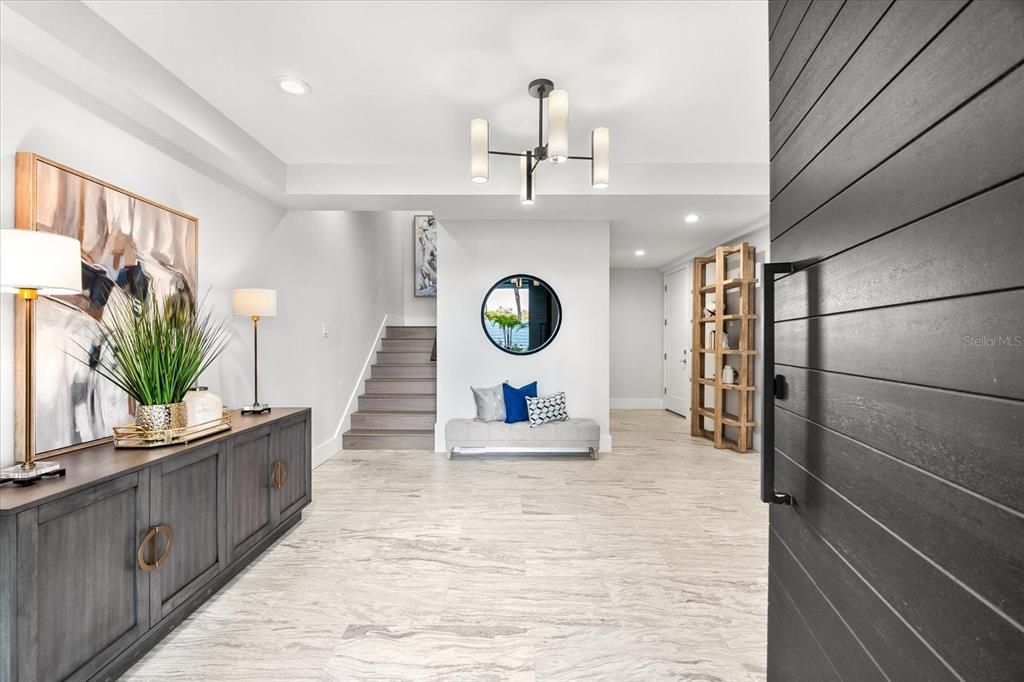 Interior, Marble, Pendant Lights, Recessed Lighting