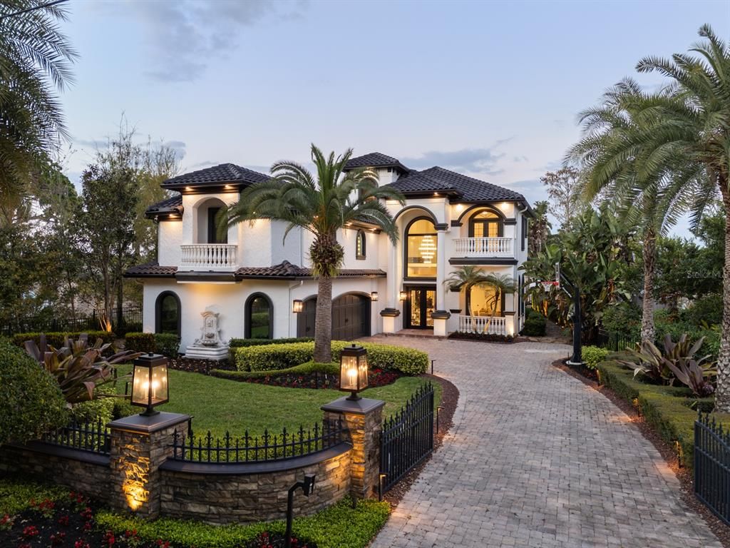 Backyard, Exterior, Facade, Mediterranean