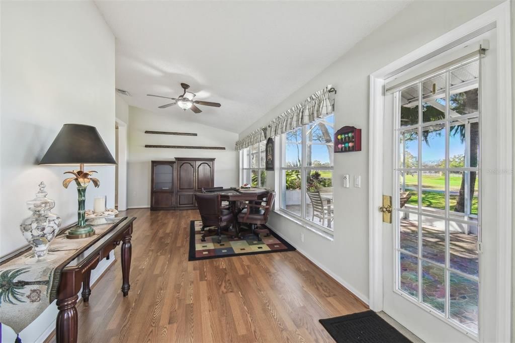 Dining room, Game Room, Interior, Wood Texture Flooring