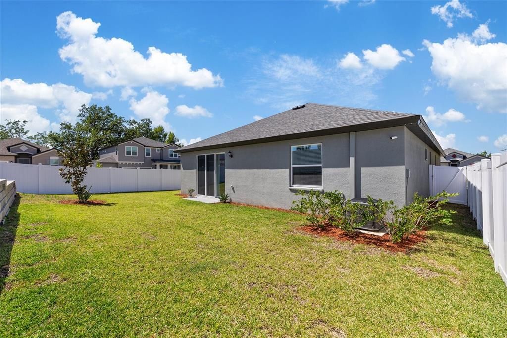 Backyard, Exterior