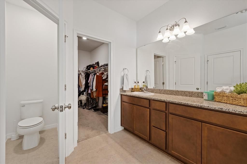 Bathroom, Dual Sink Vanities, Interior, Walk-in Closets