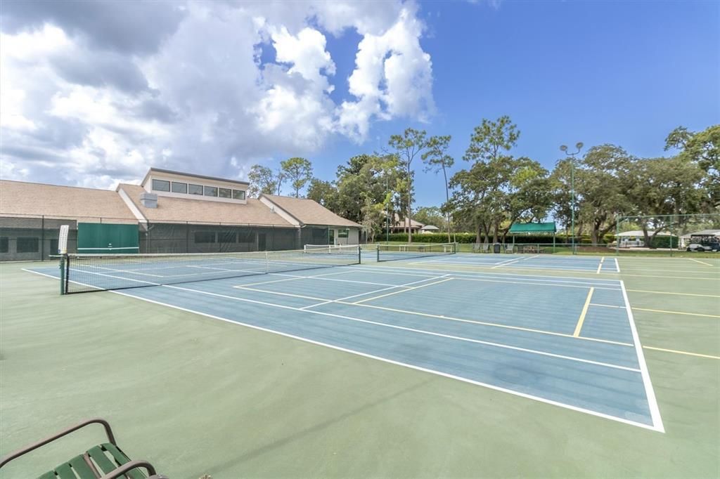 Exterior, Tennis Courts