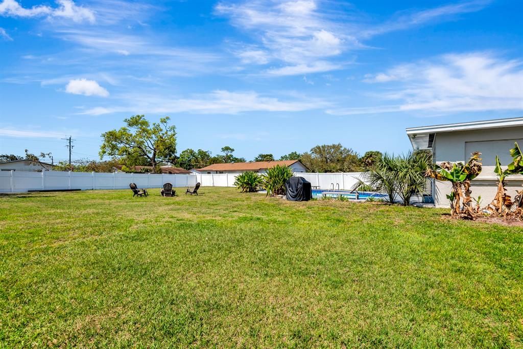 Backyard, Exterior