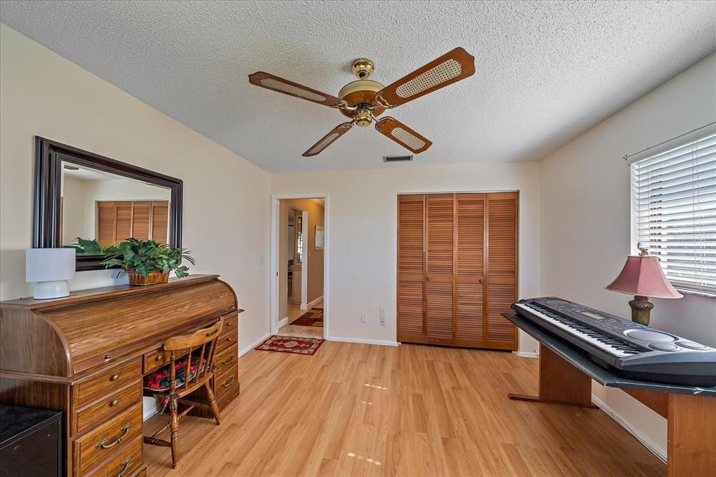 Home Office, Interior, Piano, Wood Texture Flooring