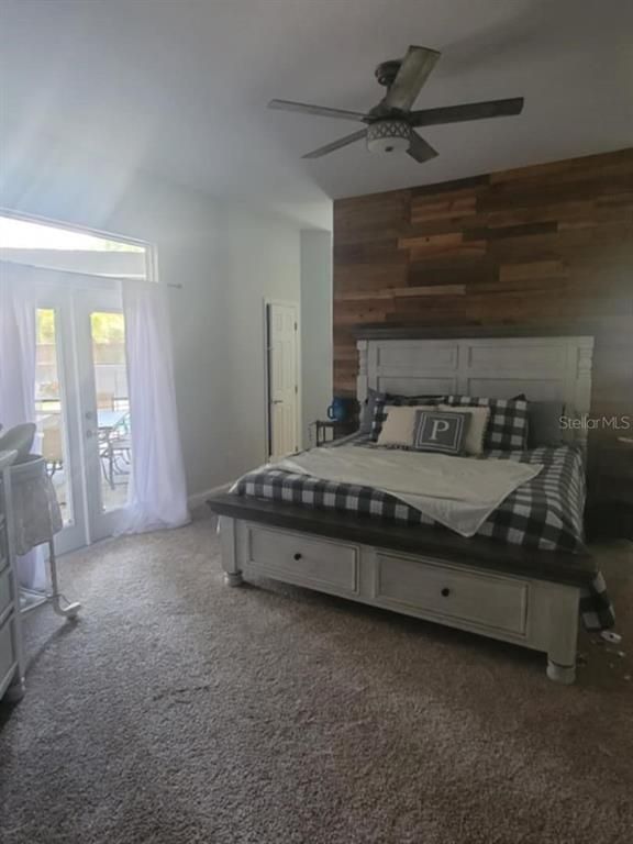 Bedroom, Interior, Wooden Walls