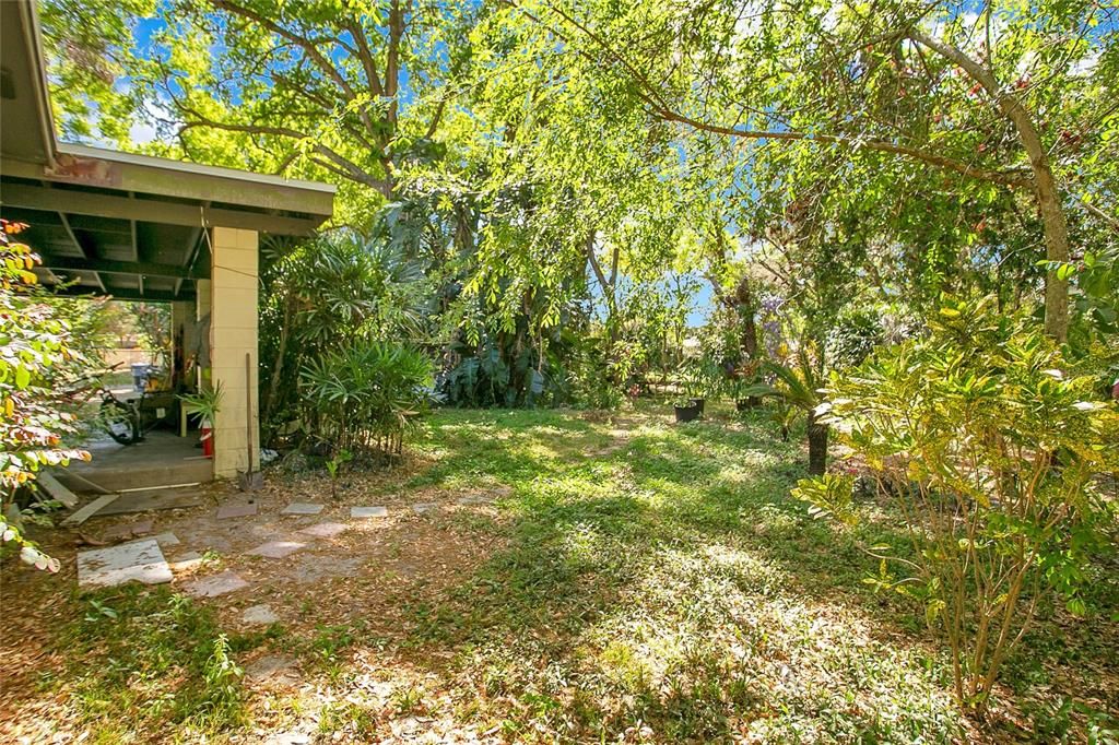 Backyard, Exterior