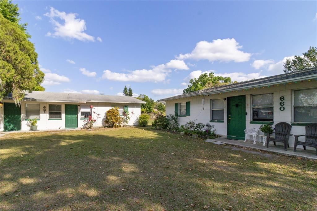 Backyard, Exterior