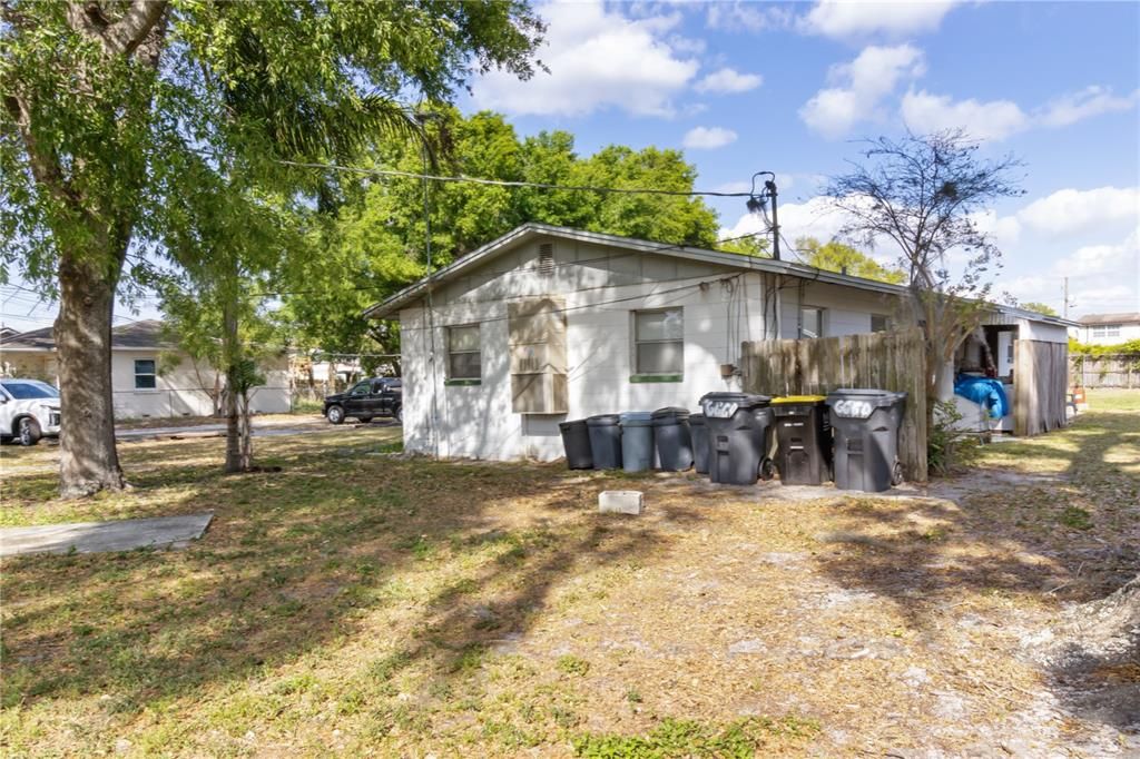 Backyard, Exterior