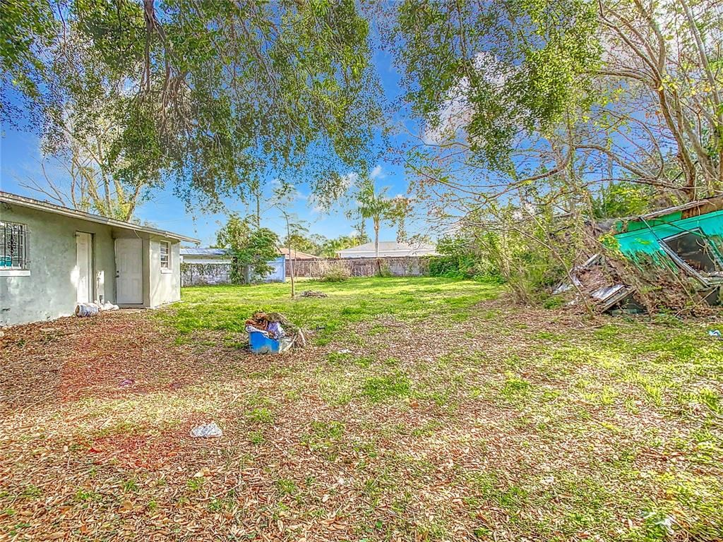 Backyard, Exterior