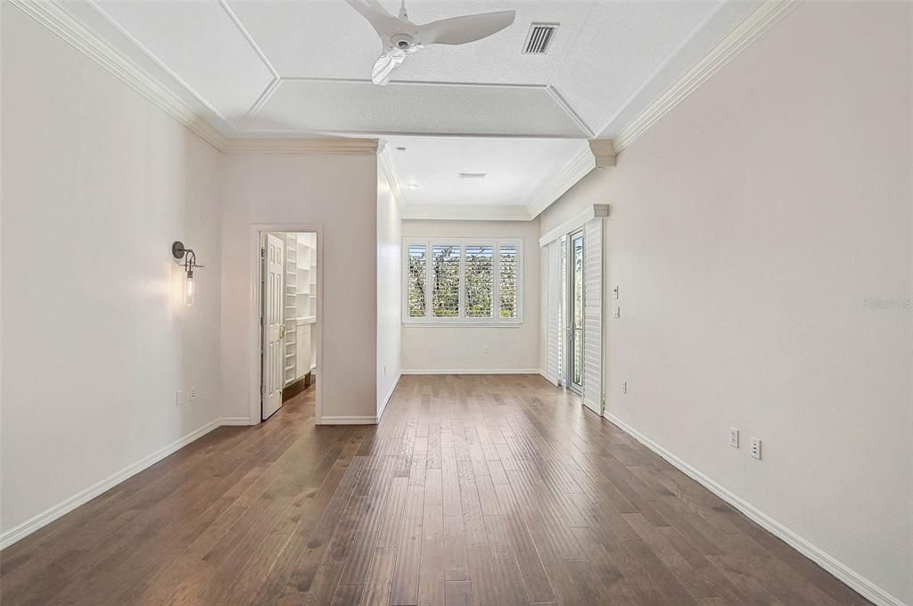 Empty room, Interior, Wood Texture Flooring