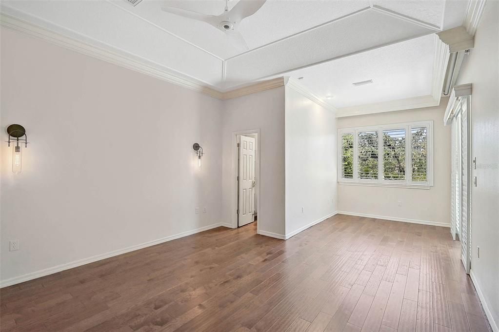 Empty room, Interior, Wood Texture Flooring