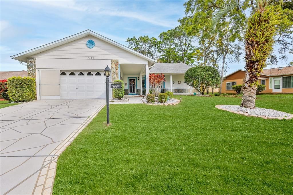 Attached, Backyard, Exterior, Facade, Ranch