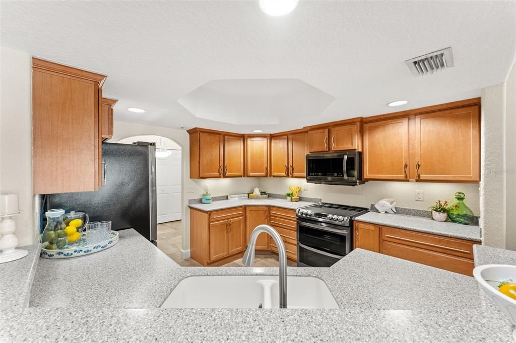 Interior, Kitchen, Recessed Lighting