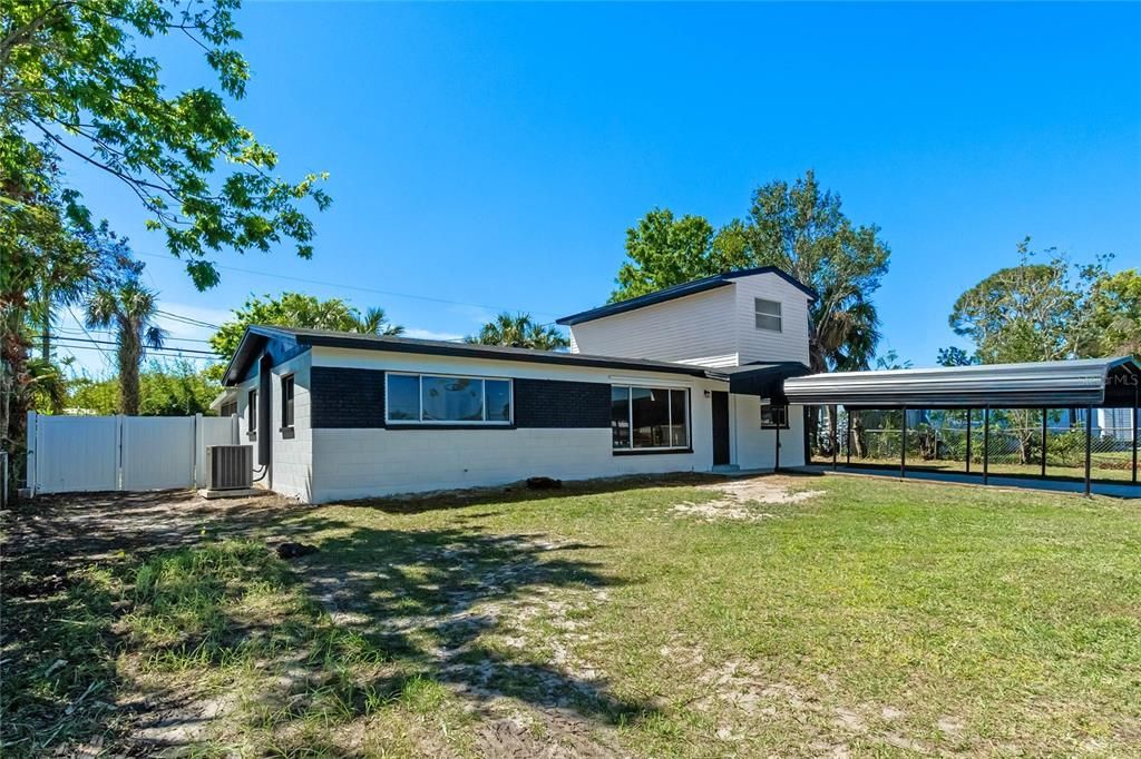 Backyard, Exterior