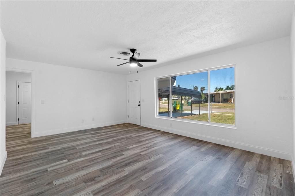 Empty room, Interior, Wood Texture Flooring