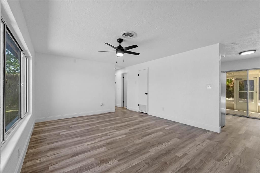 Empty room, Interior, Wood Texture Flooring