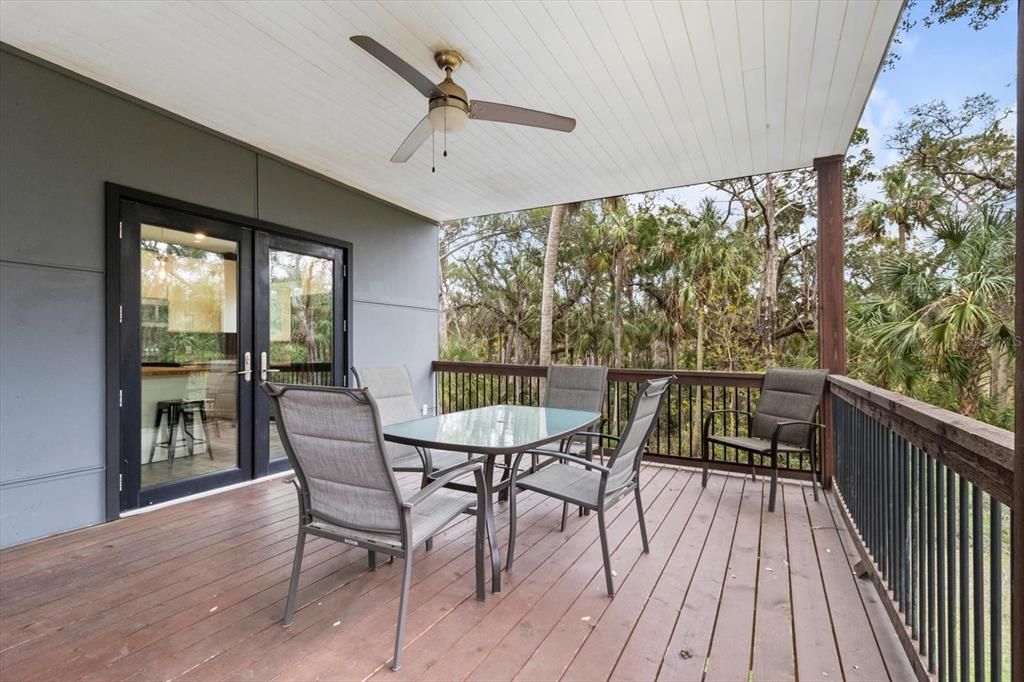 Exterior, Wood Texture Flooring