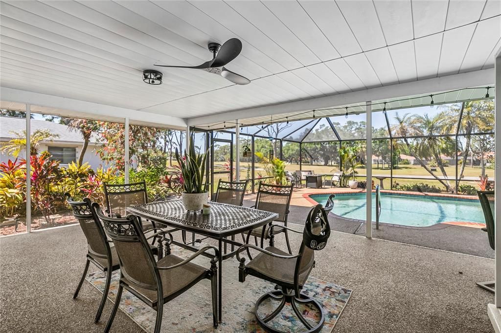 Dining room, Glass Ceilings, Interior, Pool, Sun Room