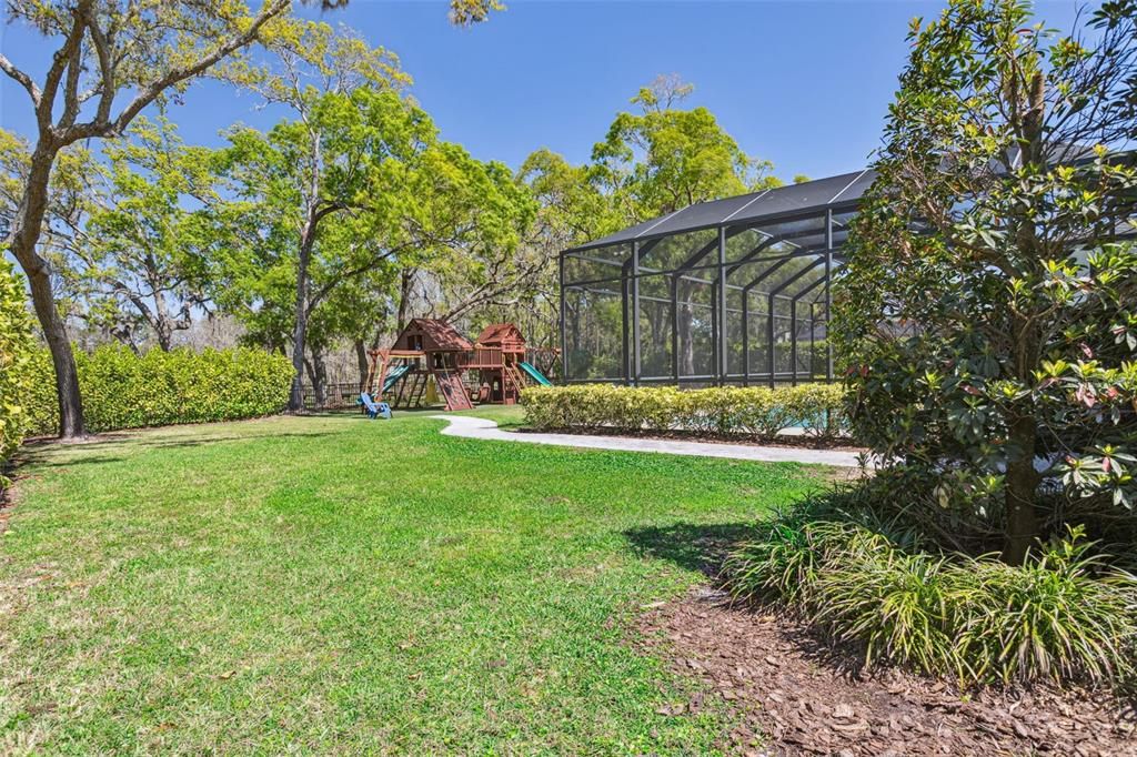 Backyard, Exterior, Playground