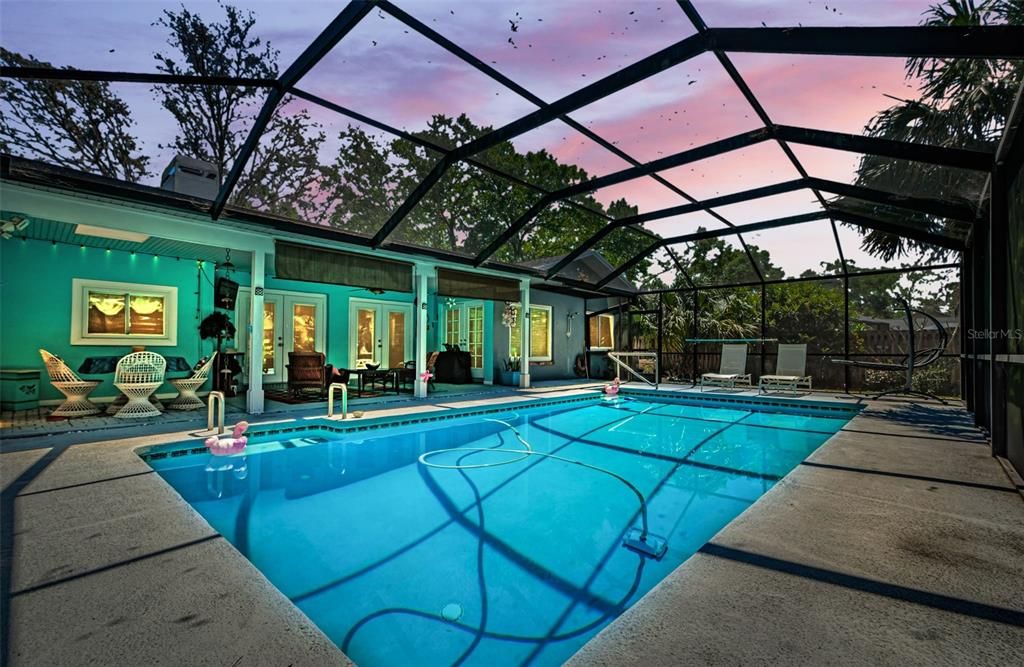 Glass Ceilings, Interior, Pool, Sun Room