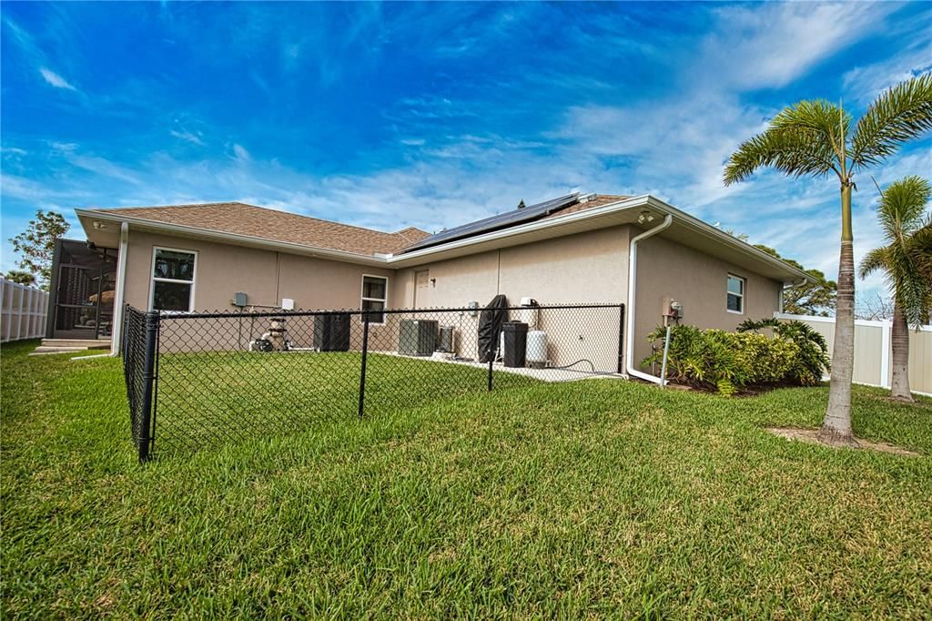 Backyard, Exterior, Solar Panels