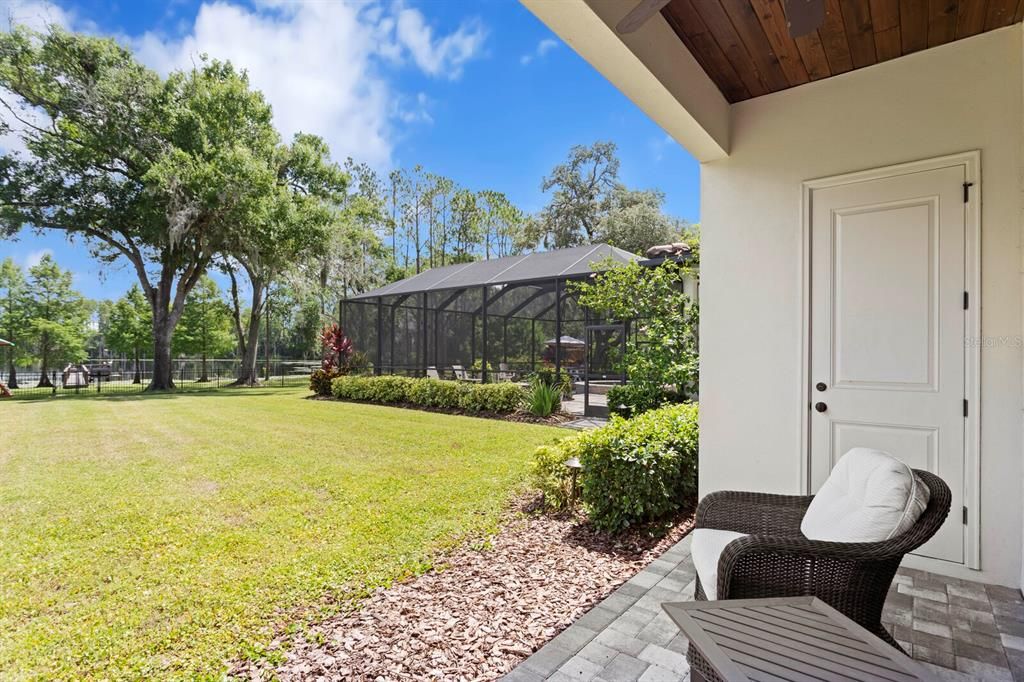 Backyard, Exterior