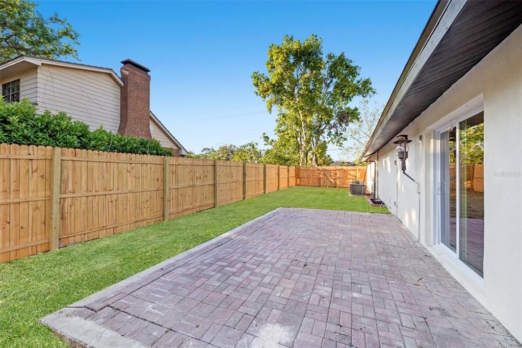 Backyard, Exterior