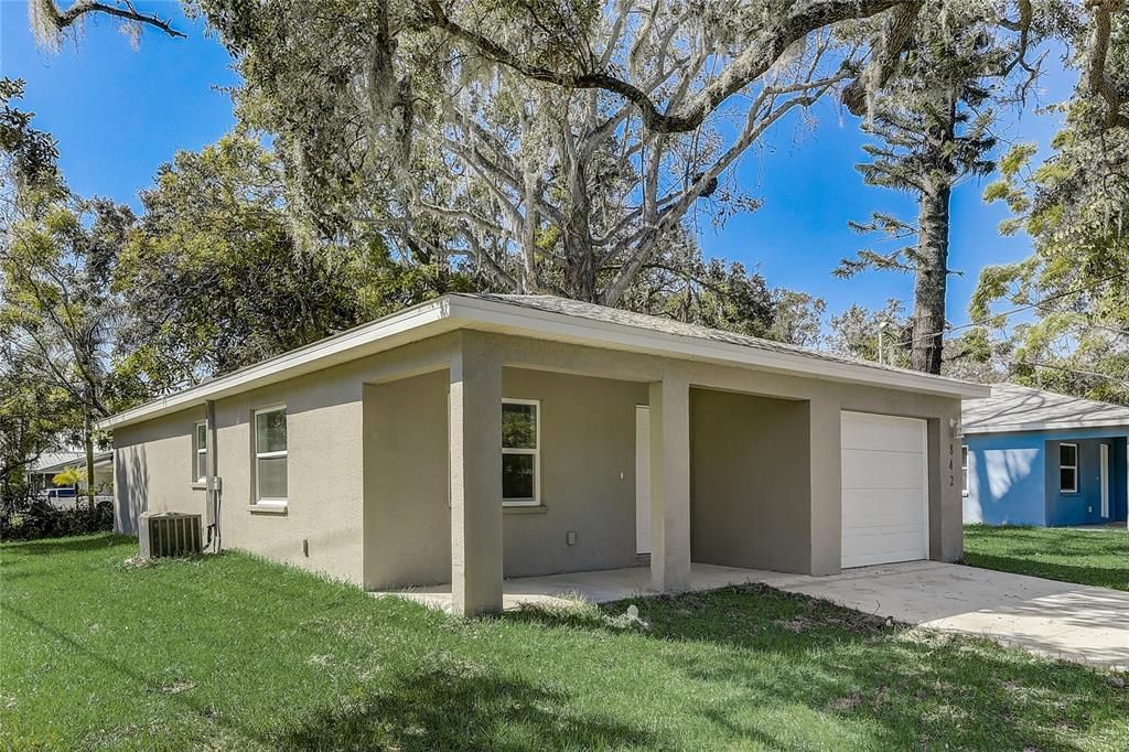 Backyard, Exterior