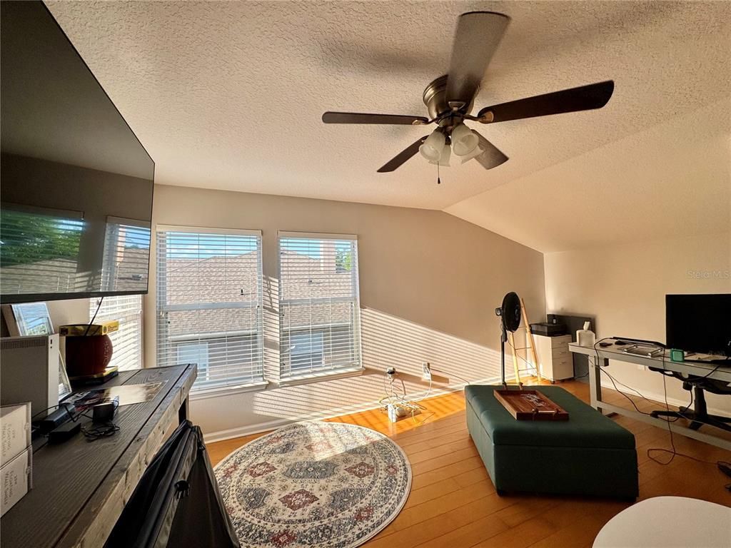 Home Office, Interior, Wood Texture Flooring