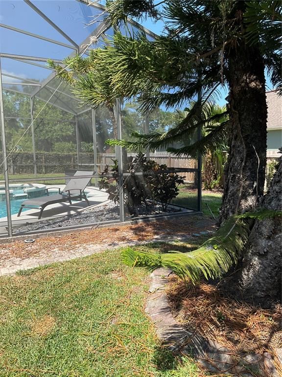 Backyard, Exterior, Glass Ceilings, Pool, Sun Room