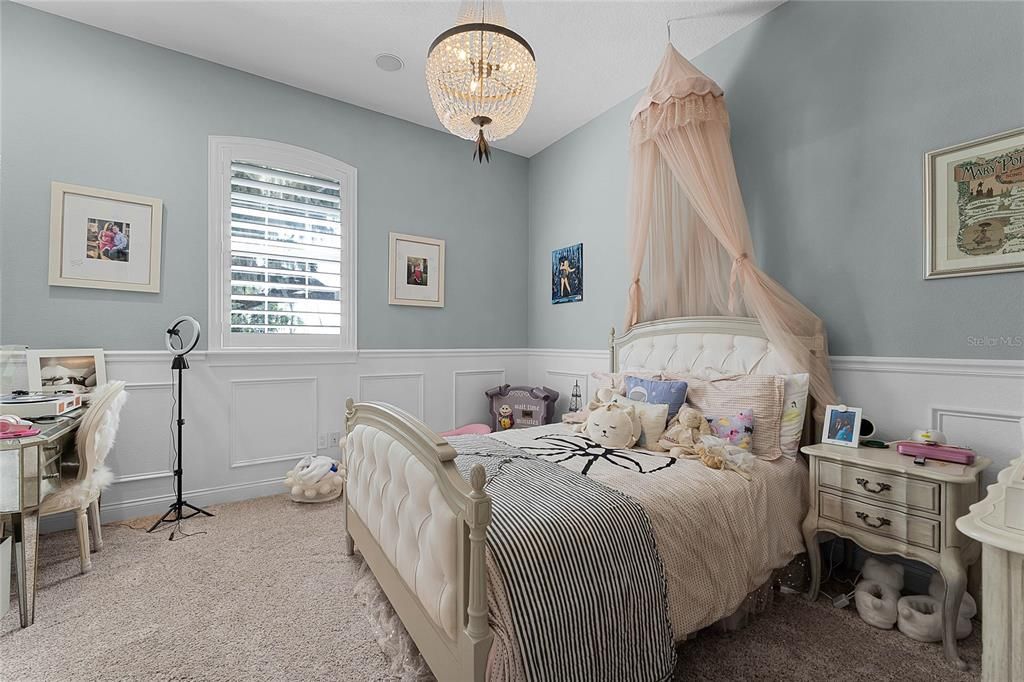 Bedroom, Chandelier, Home Office, Interior
