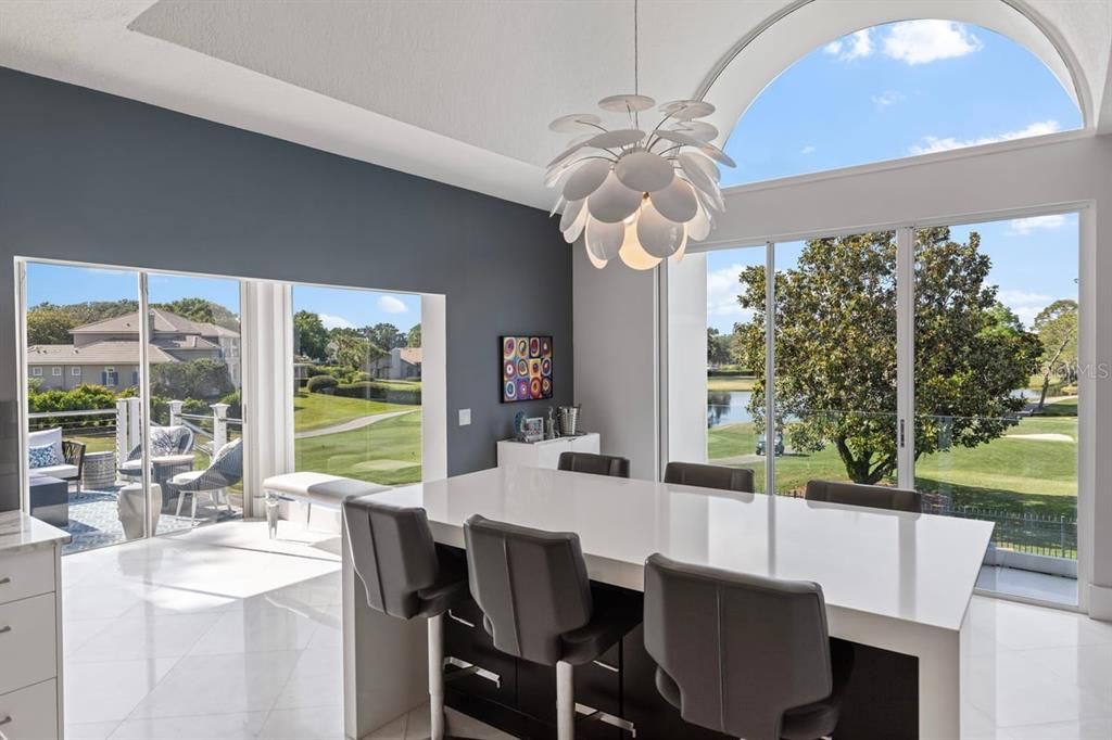 Dining room, Interior, Pendant Lights