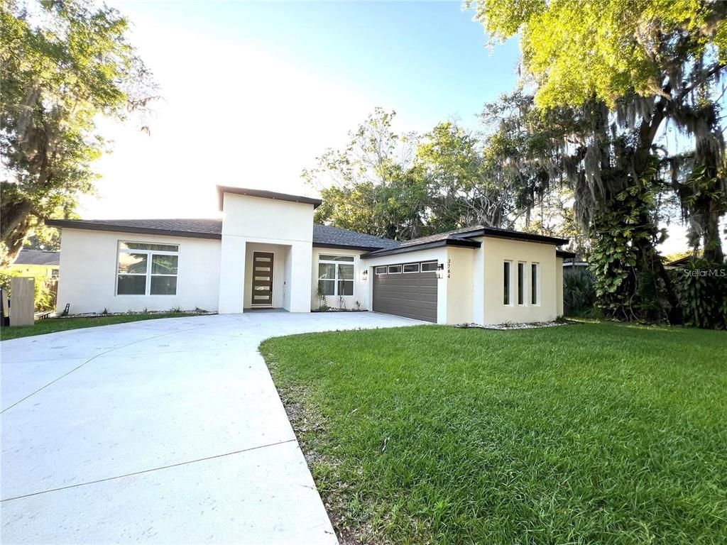 Attached, Backyard, Exterior, Facade, Ranch