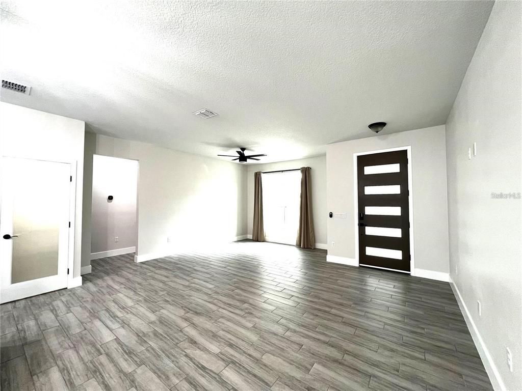 Empty room, Interior, Wood Texture Flooring