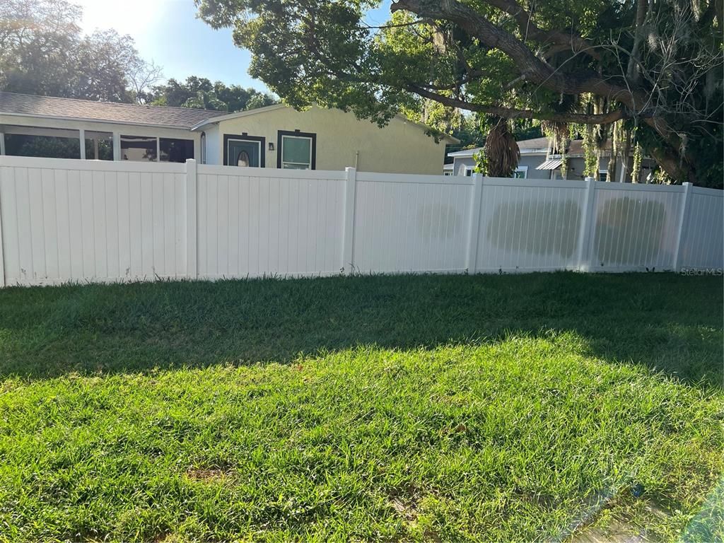 Backyard, Exterior