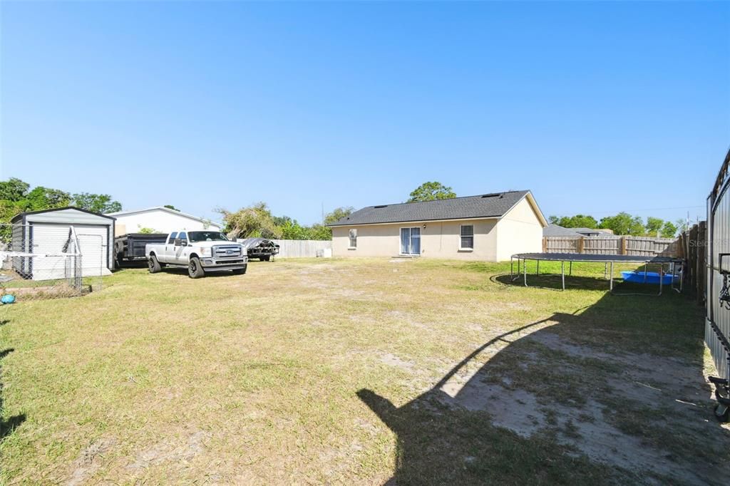 Backyard, Exterior