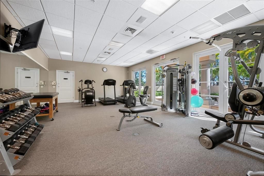 Fitness Equipment, Gym, Interior